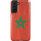 Morocco Flag Distressed Galaxy S21 FE Pro Case